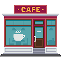 Pre order your food and drink with mobile order and pay